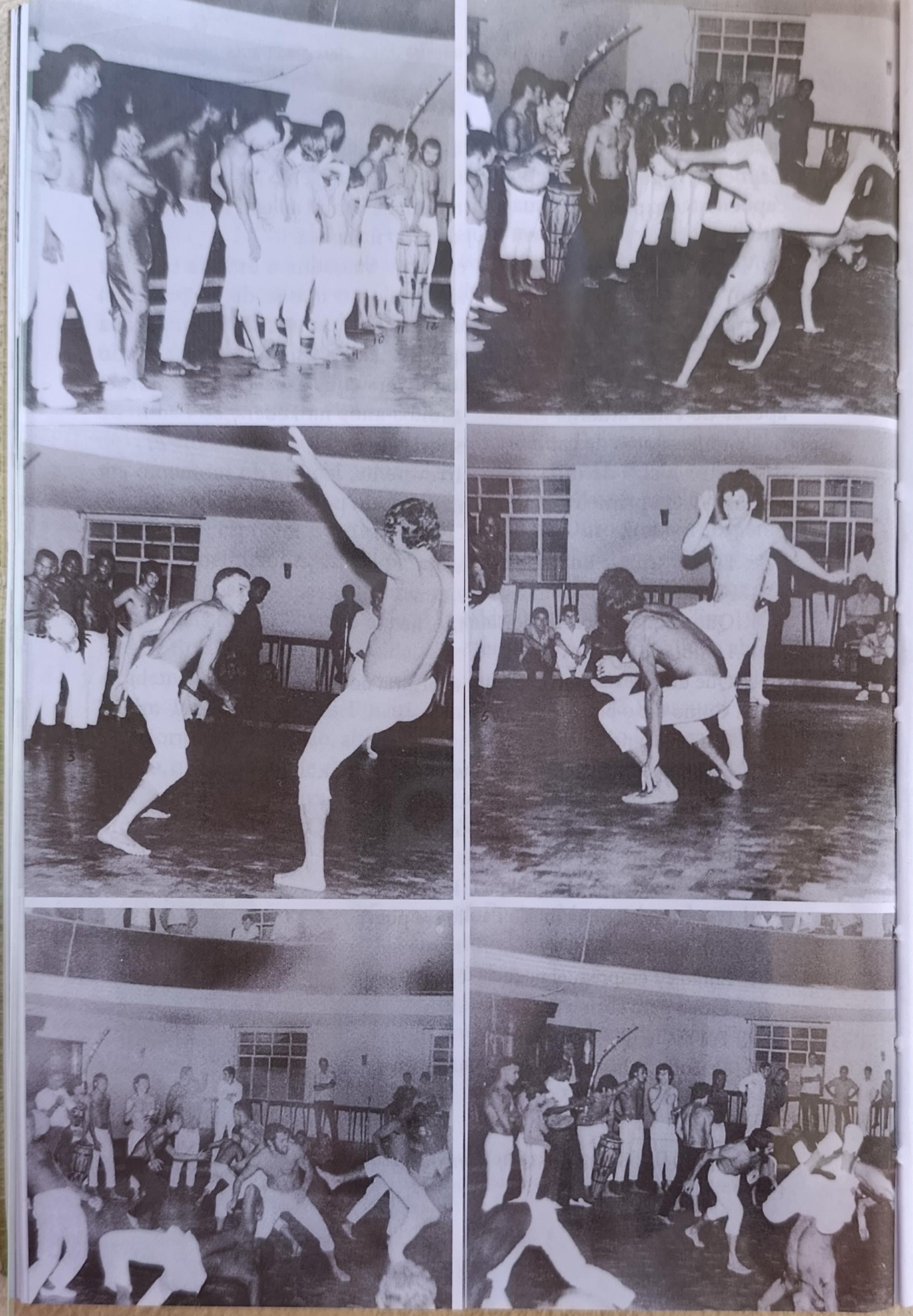 Pagina 100 do livro sobre apresentacao no Clube Uniao Recreativo